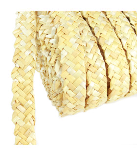 Fita De Palha Trançada Natural"orsay" 15mm Natural - tocados para