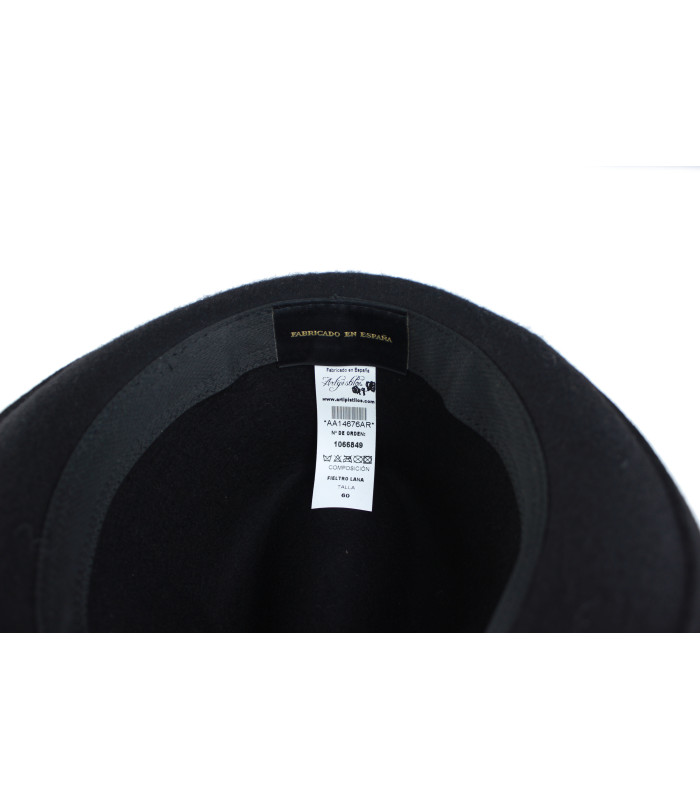 SOMBRERO DE CABALLERO "MILAN" - 100% LANA