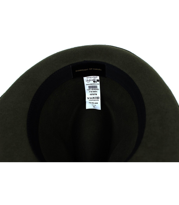 Borsalino Felt hat "TRUMAN" self-adjusting