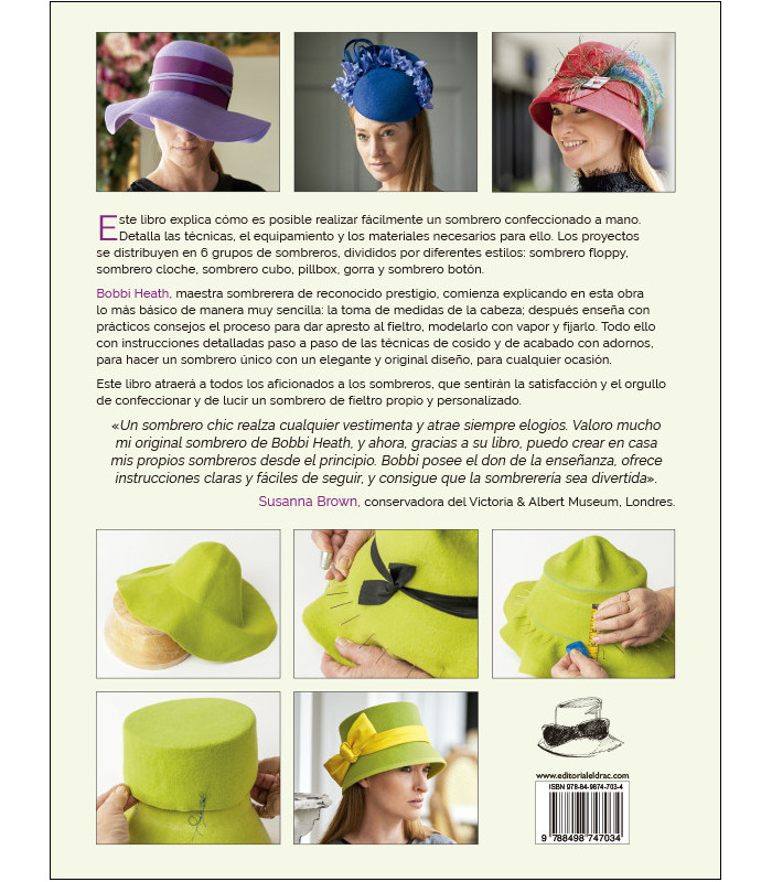 DISEÑO Y CONFECCIÓN DE SOMBREROS DE FIELTRO