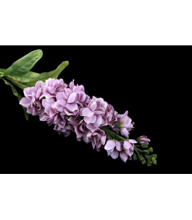 Bouquet De Flores" Delphinium" Morado - tela