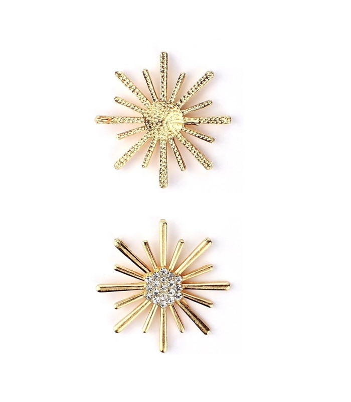 METALLIC FORNITURE WITH STRASS