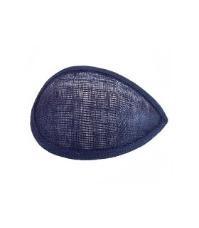 Base Sinamay Lágrima Azul Marino 8 X 16 Cms. - tocados para
