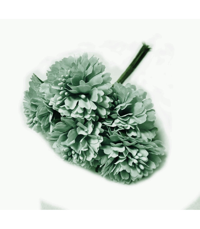 FABRIC FLOWER BOUQUET (6 PCS) "ALMELO"
