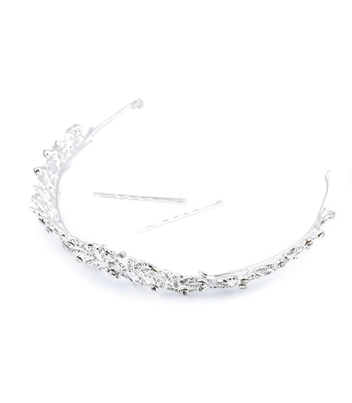 tiara de strass