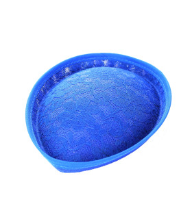 Sinamay Base "lovelace" Azul Royal - pamelas