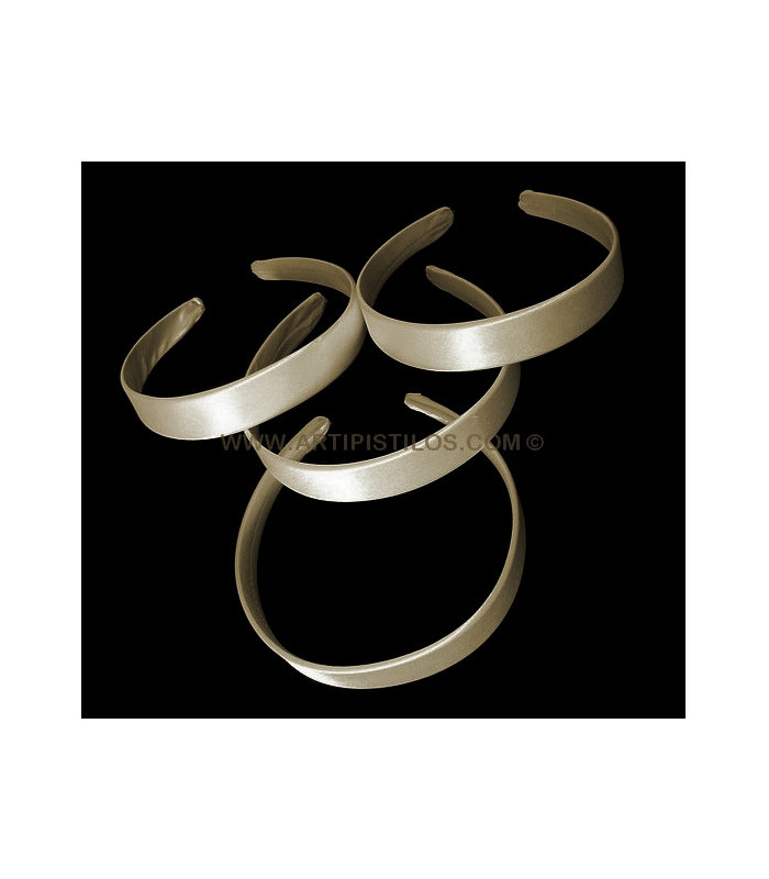 SATIN HEADBAND 25 MM.