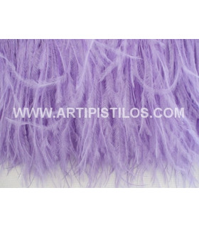FLECO AVESTRUZ 2 CAPAS 1ª CALIDAD - 10 CMS.
