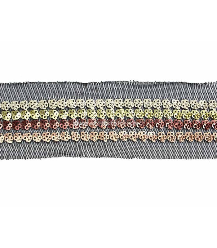 SEQUINS/TUL RIBBON