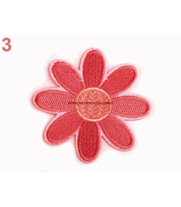 Aplicación termoadhesiva floral "ESTELLE"