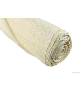 Sinamay Sin Apresto Normal 17 X 17 Dpi Marfil 1 Metro X 90 Cms. - flores de