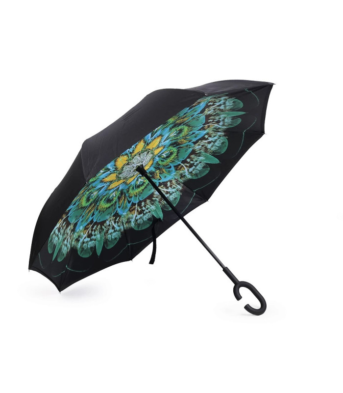 Paraguas inverso "coolbrella" con cubierta interior coloreada