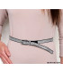 Cinto feminino com pequenas pedras esculpidas