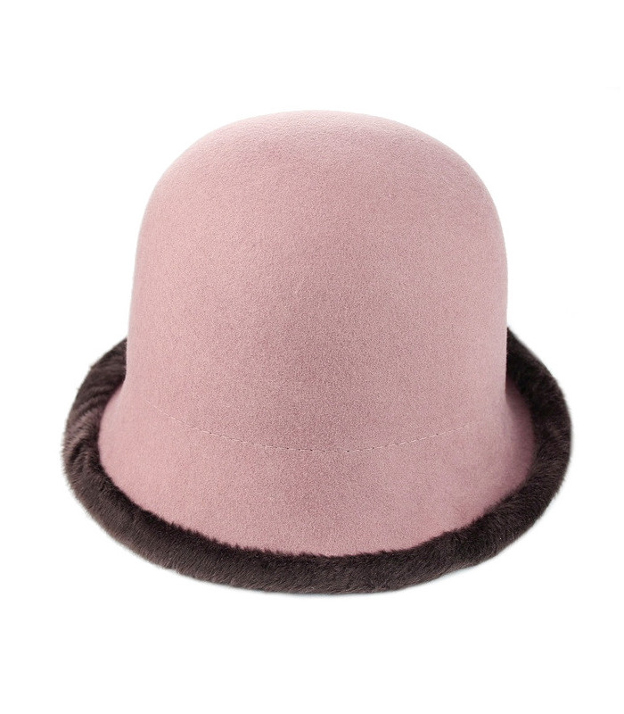 Chapéu de feltro não deformável para mulheres