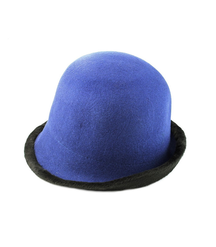 Chapéu de feltro não deformável para mulheres