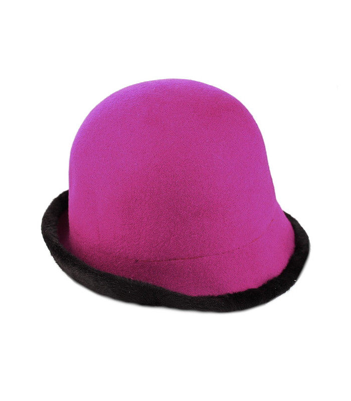 Chapéu de feltro não deformável para mulheres