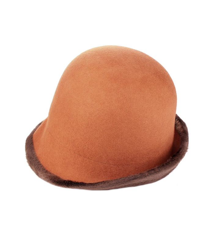 Chapéu de feltro não deformável para mulheres