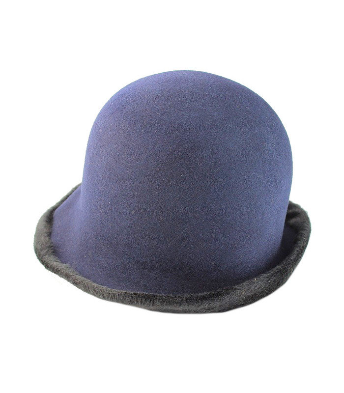 Chapéu de feltro não deformável para mulheres
