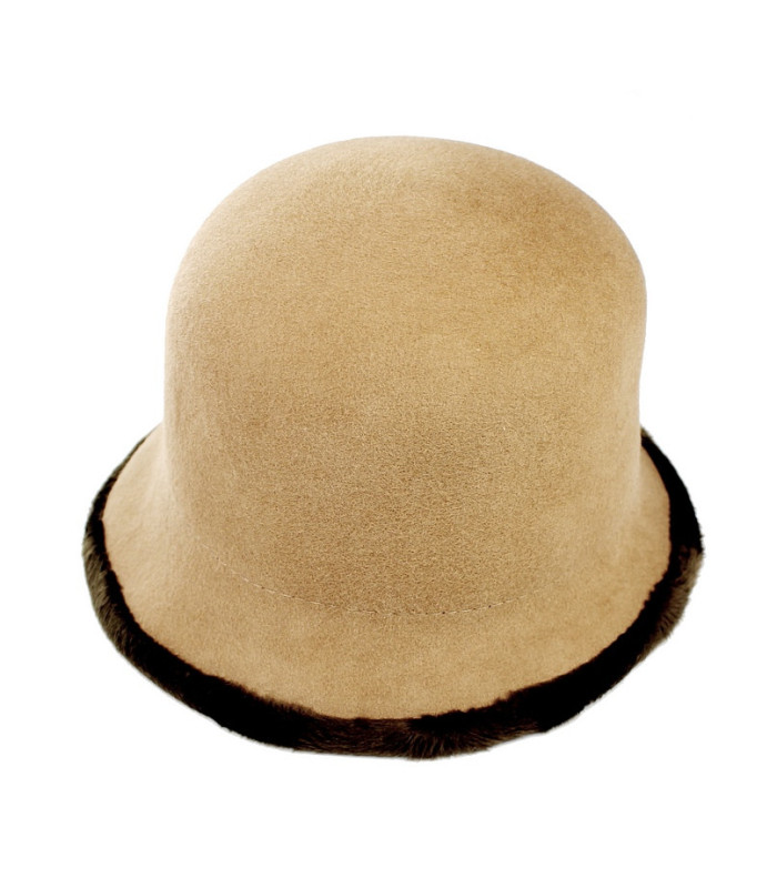 copy of Women's felt hat / non-deformable