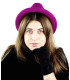 WOMEN'S FELT HAT, ADJUSTABLE - NON-DEFORMABLE