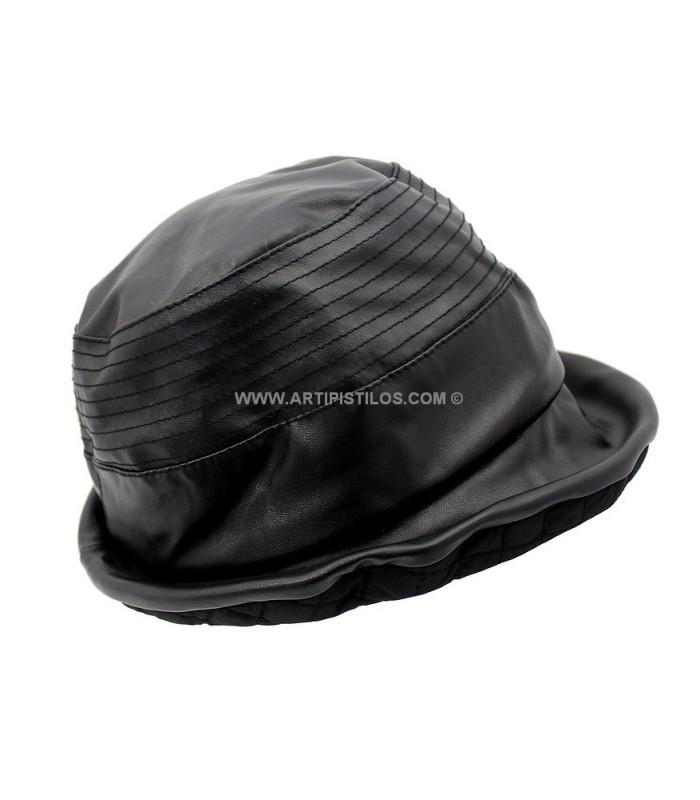 ladies waterproof hats leather