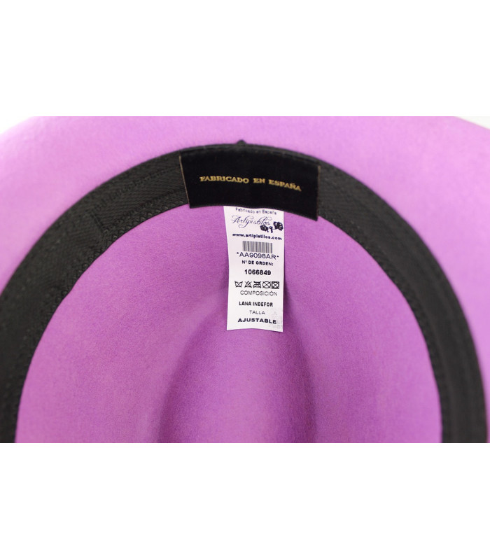 CHAPEU FELTRO SENHORA 1ª CALIDAD AUTOAJUSTAVEL