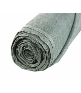 Sinamay Aprestado Normal 17 X 17 Dpi Gris Claro 1 Metro X 90 Cms. - flores de