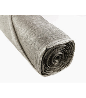 Sinamay Aprestado Normal 17 X 17 Dpi 1 Metro X 90 Cms. Gris Rata - flores de
