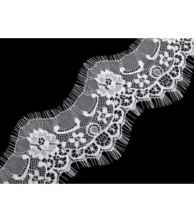 Synthetic French Lace 1 mt x 10 cms.