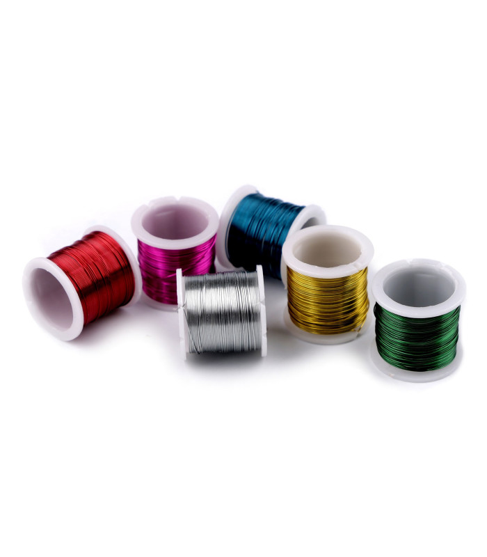 Decorative wire Ø0.3 mm, set of 6 pcs