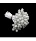 Bouquet of 80 pistils with crystal spheres