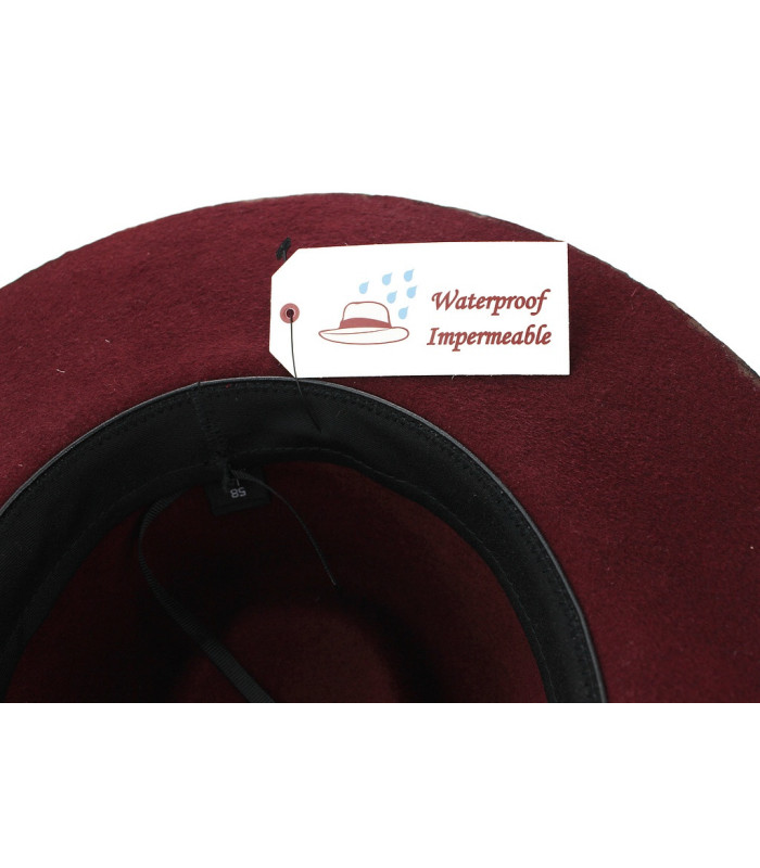 UNISEX WATERPROOF FELT HAT "TRAVELLER"