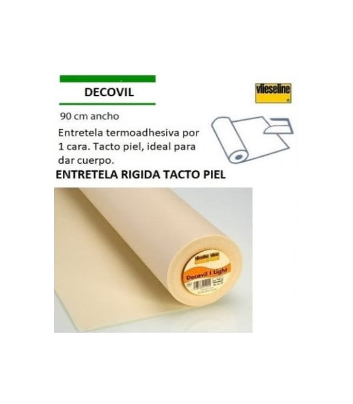 Entretela termoadhesiva Decovil Light ancho 90 cm 240 g/m2