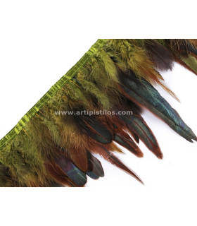 Rooster feather fringe 15cm - 19cm / 25 cms.