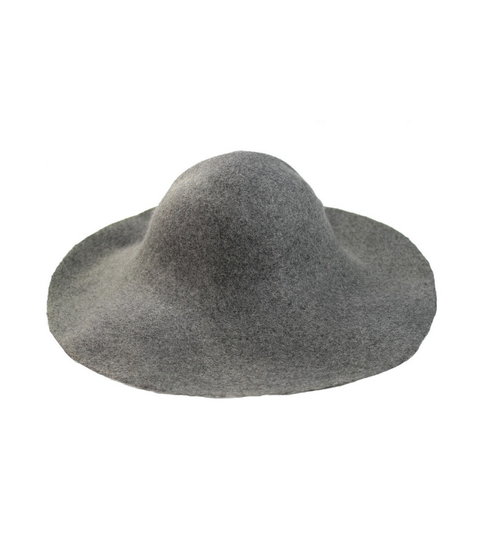 CAPELINA DE FIELTRO "MIX "  36 - 40 cm X 120g COLOR: GRIS