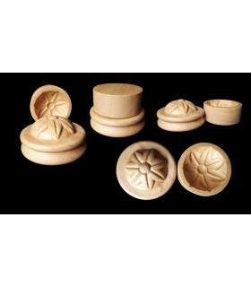 HORMA DE MADERA PARA TOCADO "FLOWER" / 021