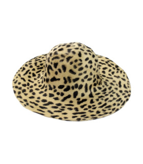Capelina De Melusina Pelo De Conejo 100% A 1 Cara Animal Print Beige Oscuro - capelinas