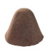 Stiffener Wool felt hood "MIX" 90 g