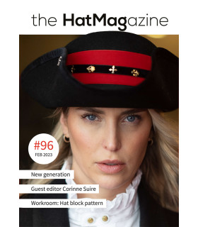 The Hat Magazine 96 / Febrero 2023 - tela fieltro