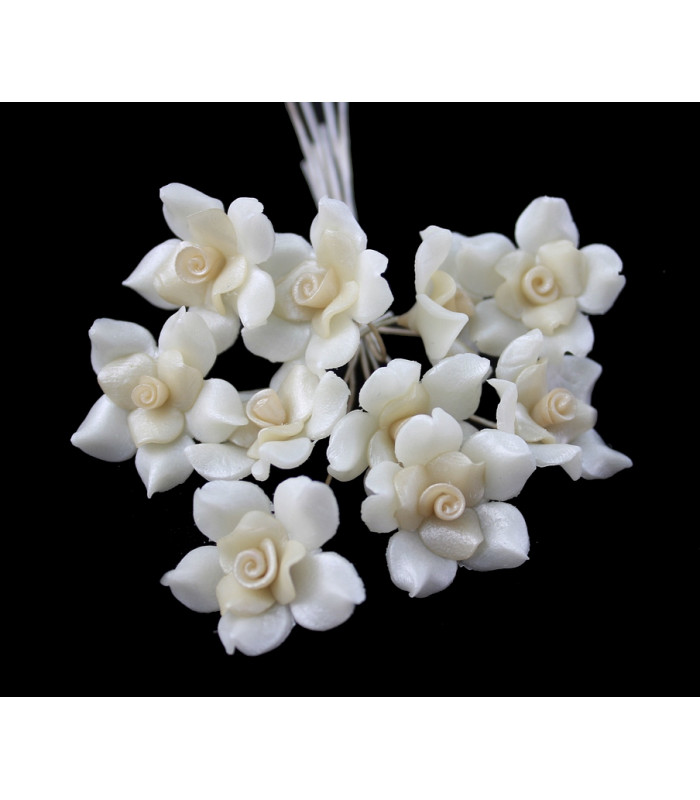 FLOR DE PORCELANA FRÍA 18mm