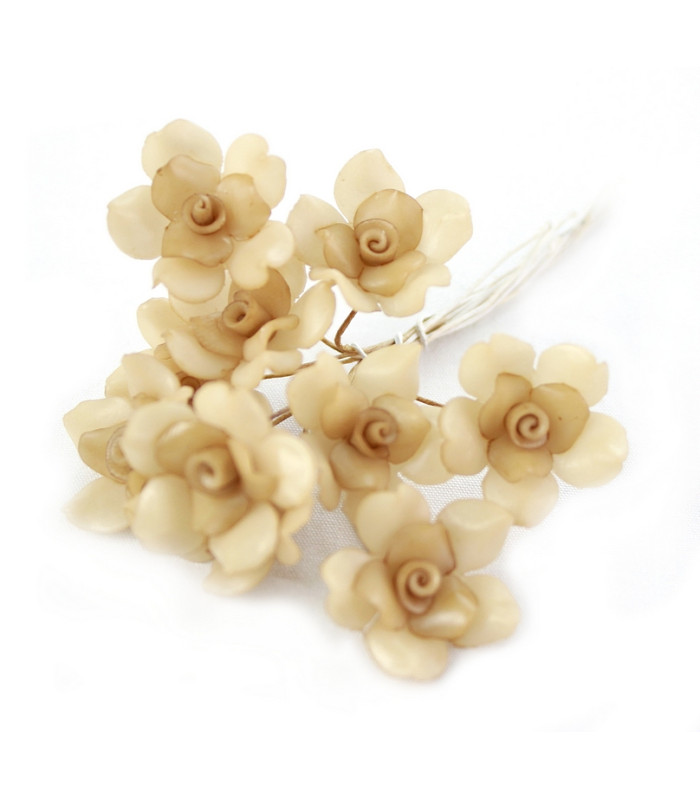 FLOR DE PORCELANA FRÍA 18mm