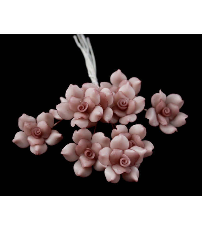 FLOR DE PORCELANA FRÍA 18mm