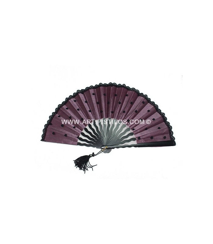 LACE WOOD CEREMONY FAN