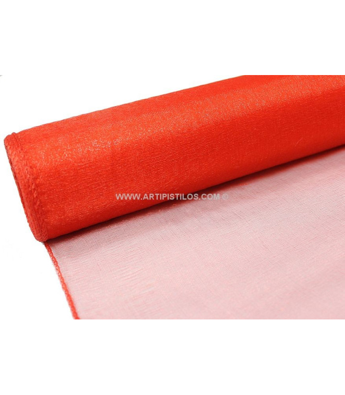 BRIGHT ORGANZA FABRIC 48 CMS.