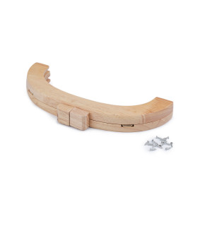 Boquilla Para Clutch De Madera Con Cierre Magnético - bolsos