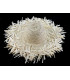 CAPELINA "RAIN" DE RAFIA NATURAL 55 CM