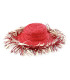 CAPELINA "RAIN" DE RAFIA NATURAL 55 CM