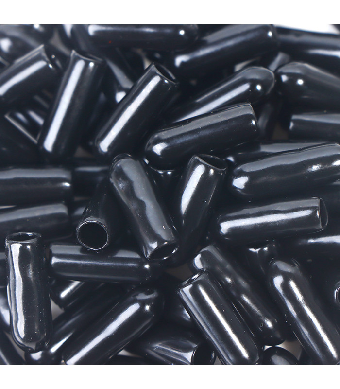 Silicone tip for the ends of metal headbands