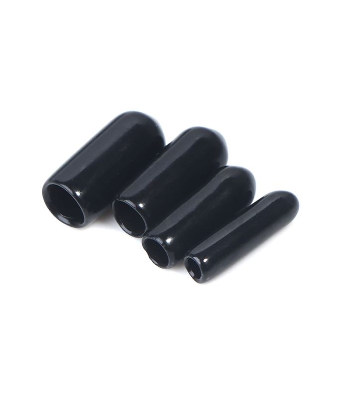 Silicone tip for the ends of metal headbands