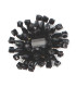 Versatile Textile Ornament with Glass Beads